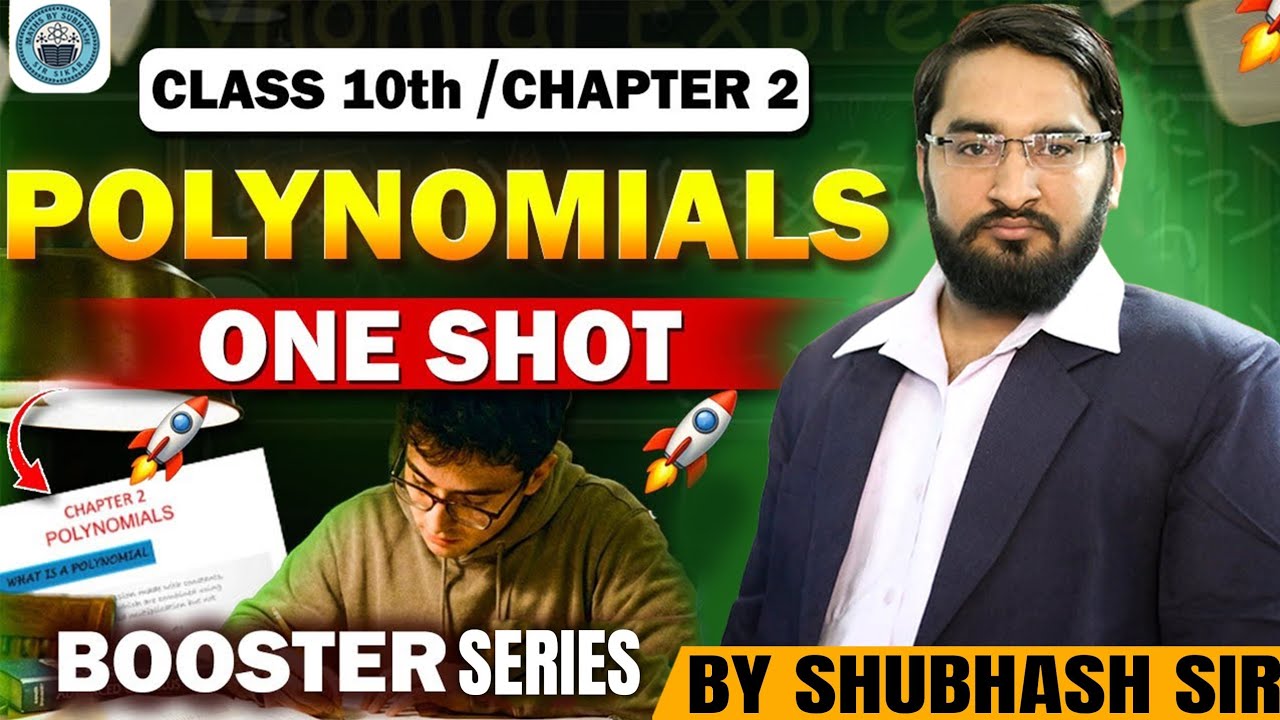 Rbse Class 10th Polynomials One Shot | Class 10 Maths Chapter 2 | #class10math #finalrevision 
