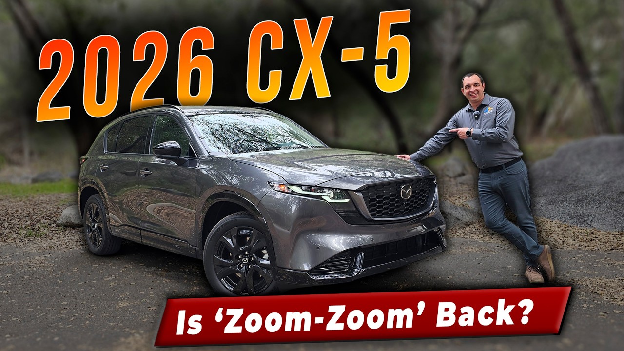 2026 Mazda CX-5 First Drive | The CX-5 Revival Is Solid, Not Exciting