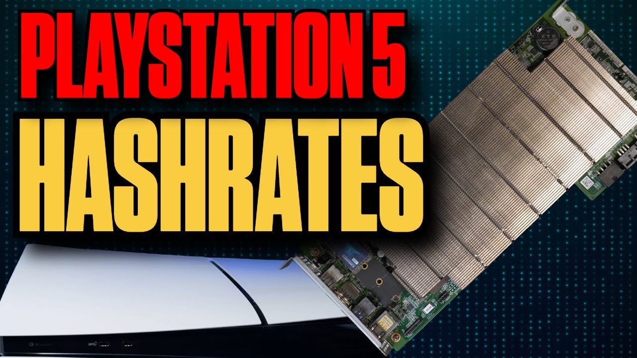 Mining on a Playstation 5!? BC-250 Hashrates and Review