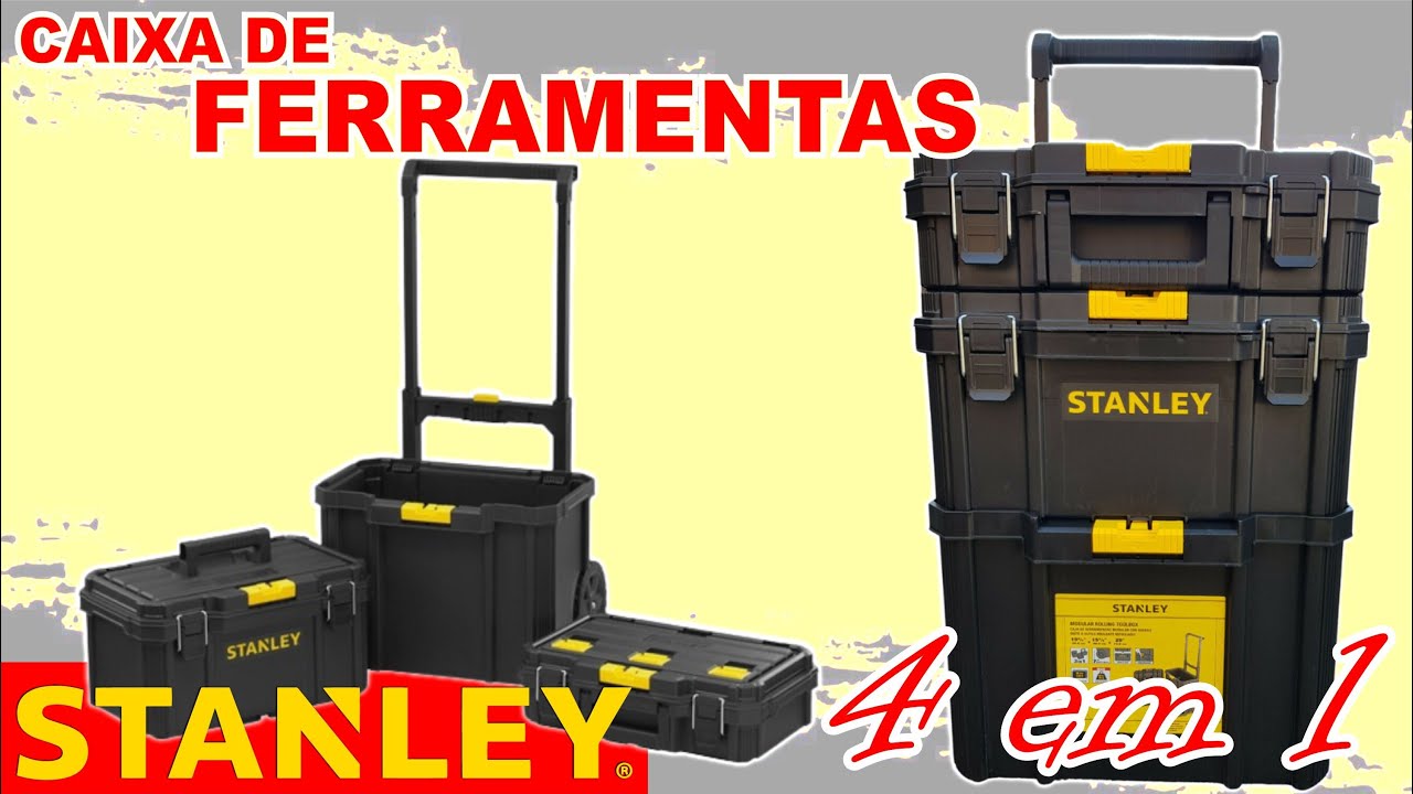 Caixa de Ferramentas Quick-Link da STANLEY STST83319-1 - TESTAMOS PARA VOCÊ!