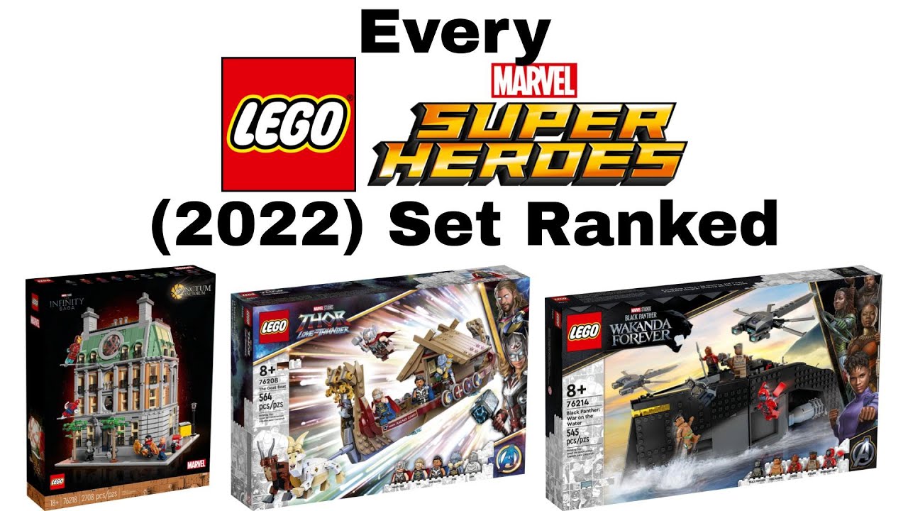 Every LEGO Marvel Super Heroes (2022) Set Ranked