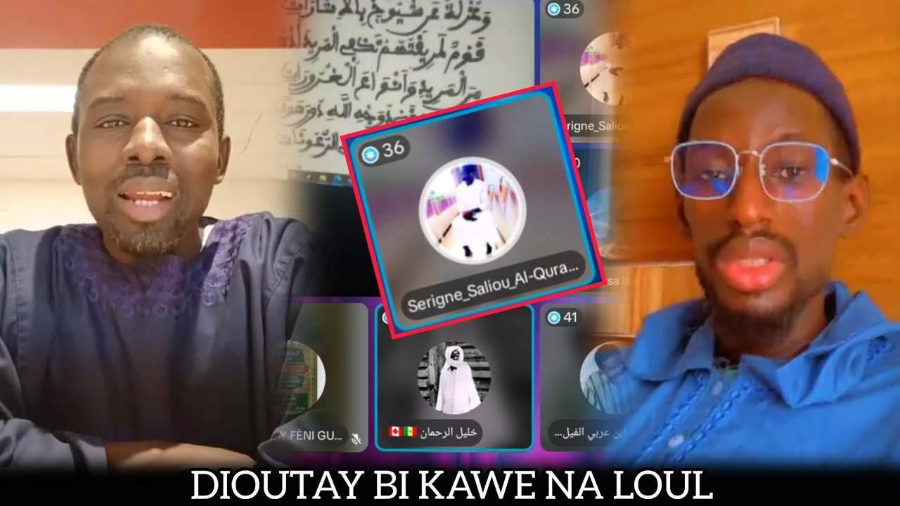 LIVE S.KHADIMAL QURAN S.IBRA FATY S.SALIOU AL QURAN. DIOUTAY BOU AM SOLOU 