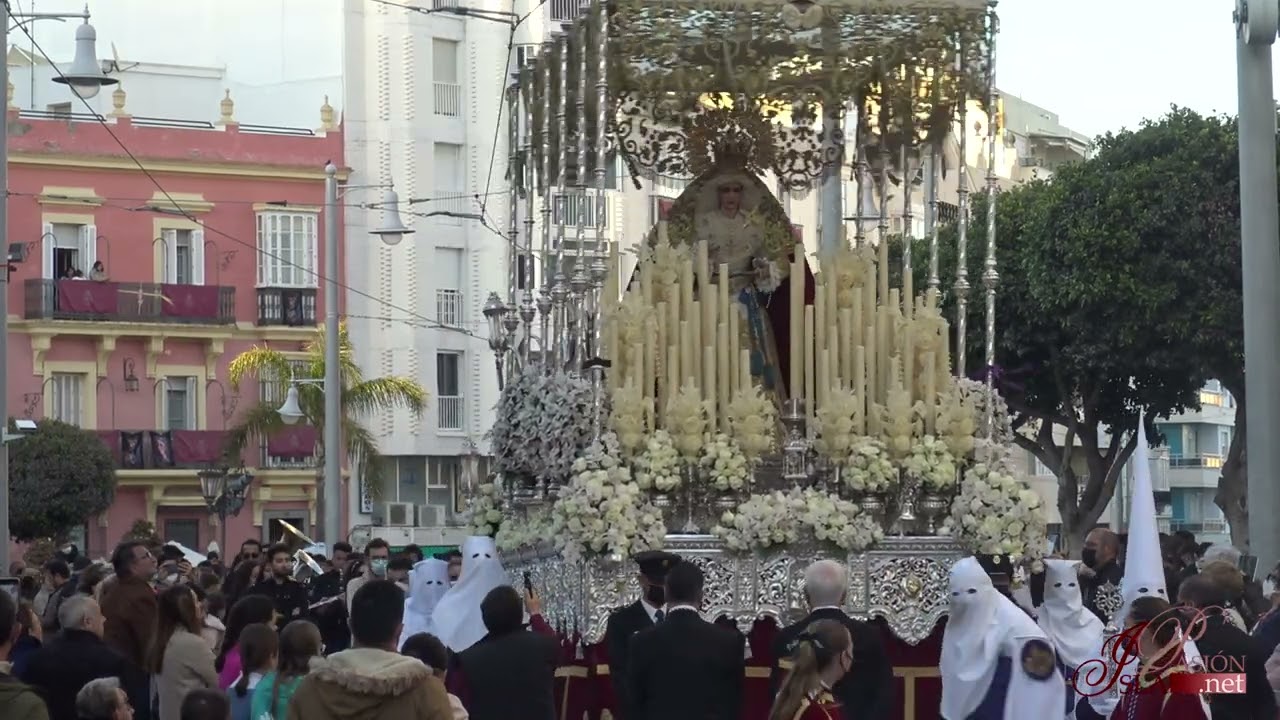 Virgen del Amor en Carrera Oficial | Gran Poder | Semana Santa 2022 | 4K | San Fernando