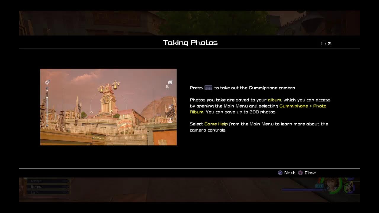 Kingdom hearts 3 Classic tone gameplay