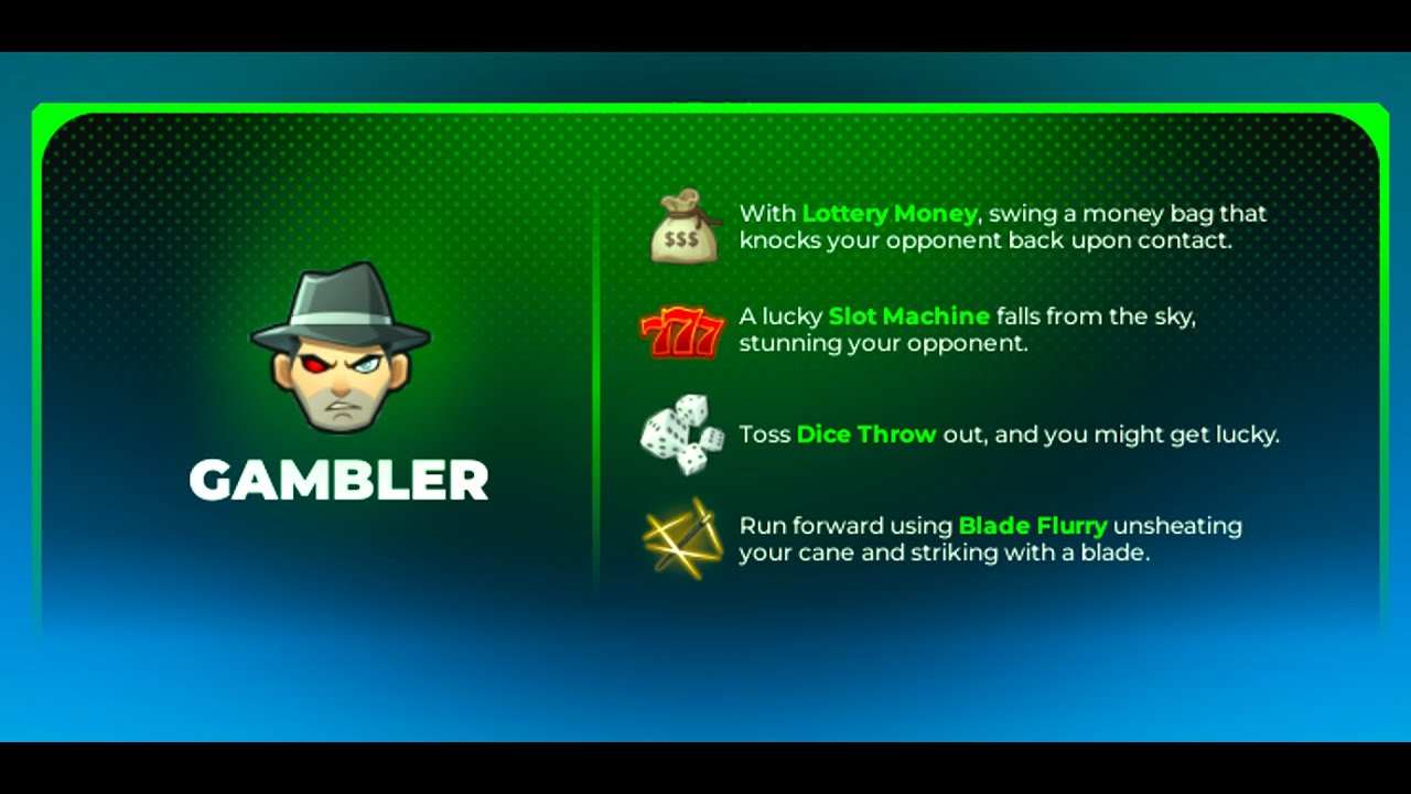Roblox Project Smash playing as GAMBLER gameplay