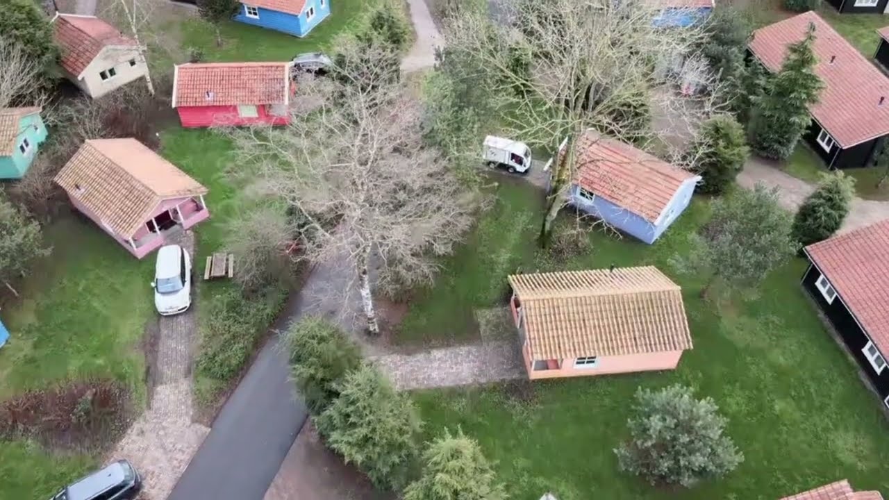 Slagharen vanuit de lucht vanuit Hacienda gedeelte beelden gemaakt met dji Drone mavic air