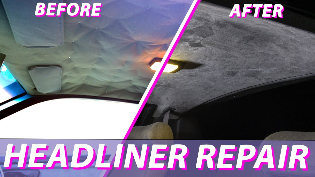 Restoring the saggy headliner in my 1989 Pontiac Firebird Trans Am