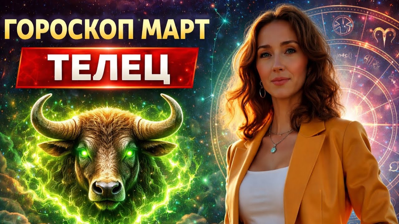 ТЕЛЕЦ ♉️ ГОРОСКОП НА МАРТ ОТ ТАТЬЯНЫ ИВАНОВСКОЙ