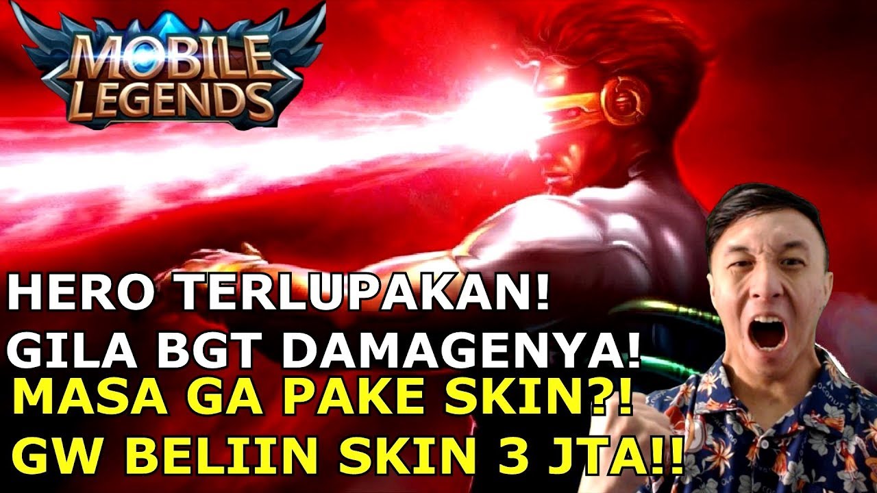 HERO TERLUPAKAN! PAKEIN SKIN 3JTA ? LSNG AUTO WIN LAH!