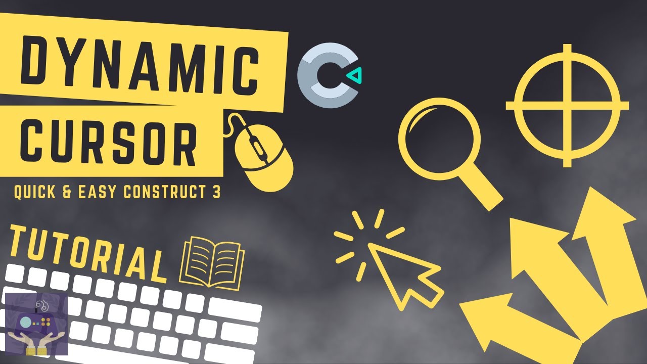 How to make a custom mouse cursor - Construct 3 Tutorial