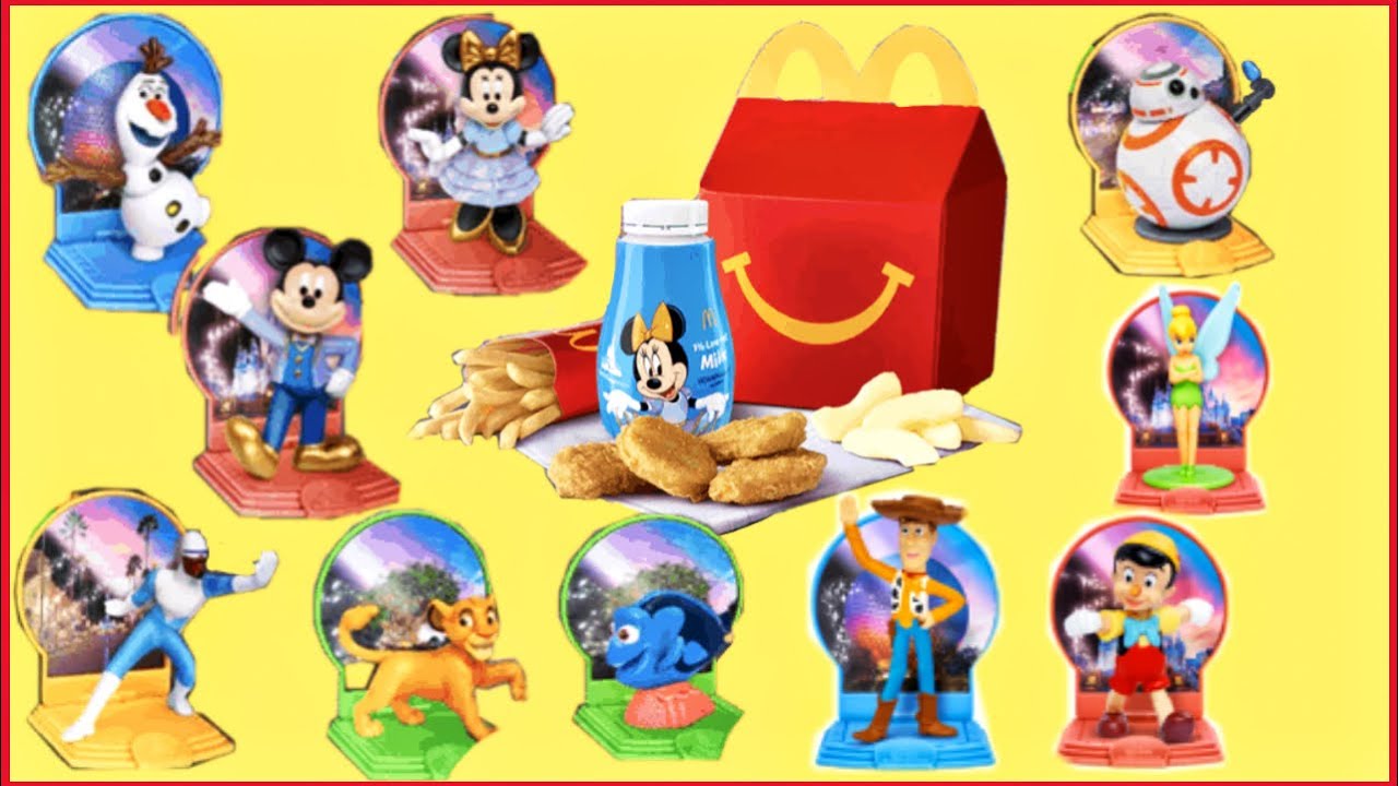 McDonalds Disney 50th Anniversary Happy Meal Toys