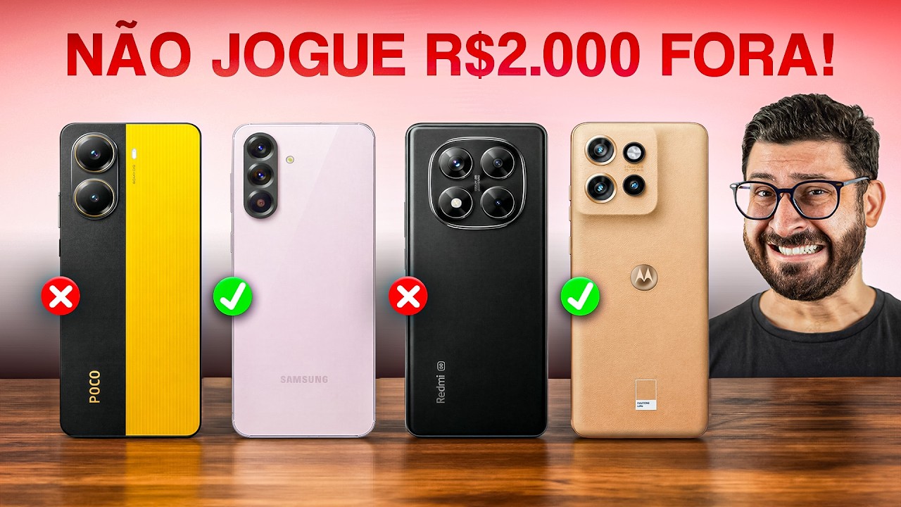 N&Atilde;O GASTE R$2.000 com Celular sem ANTES VER ESSE V&Iacute;DEO!!! (Top 5 de 2026)