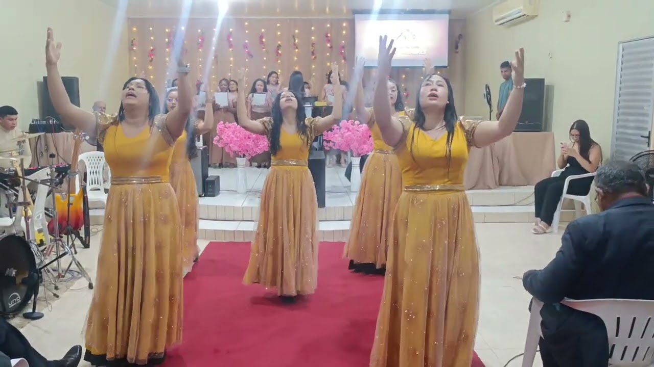 Coreografia do hino caminho no deserto apresentação tabernáculo dia 15 de novembro 