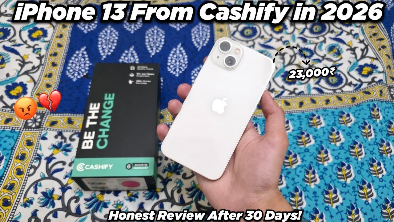 iPhone 13 Fair Condition From Cashify After 30 Days? || Honest review || Hindi Review