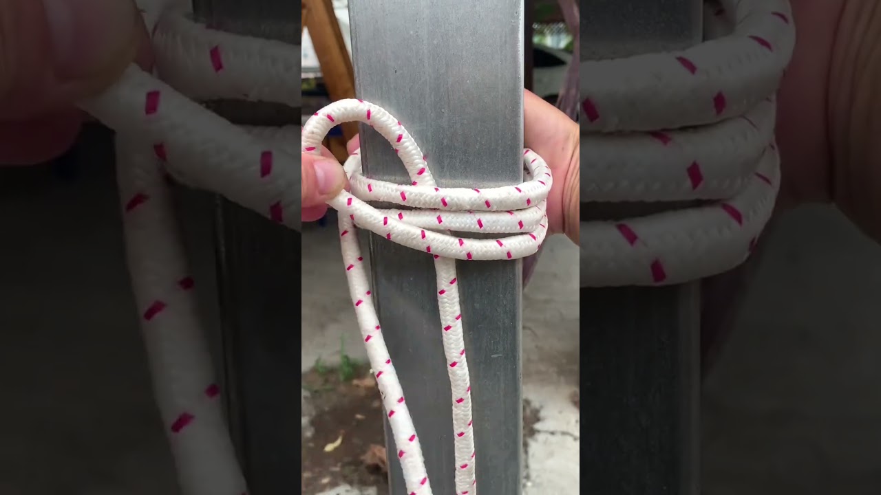 Sharing methods for securing stake knots