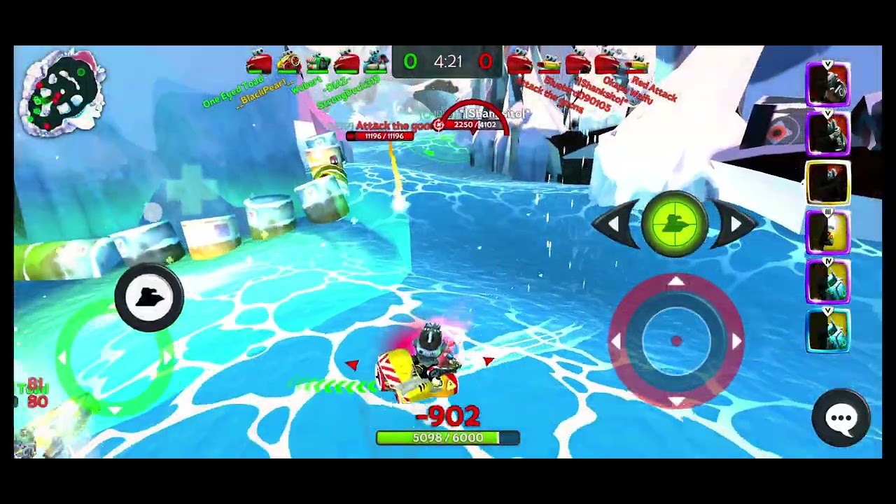 Battlebay enforcer gameplay with double frost launcher