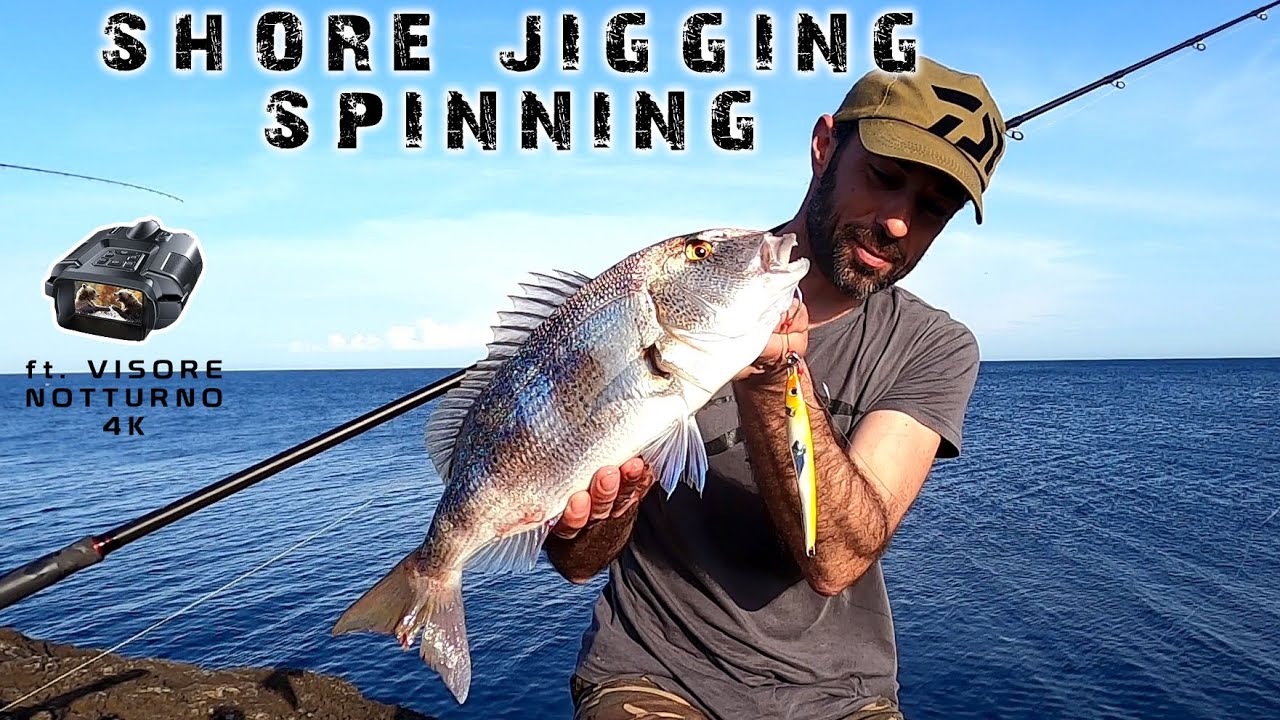 Pesca con artificiali prima e dopo il TRAMONTO - Catch and Cook - ft. TKWSER Visore Notturno 4K
