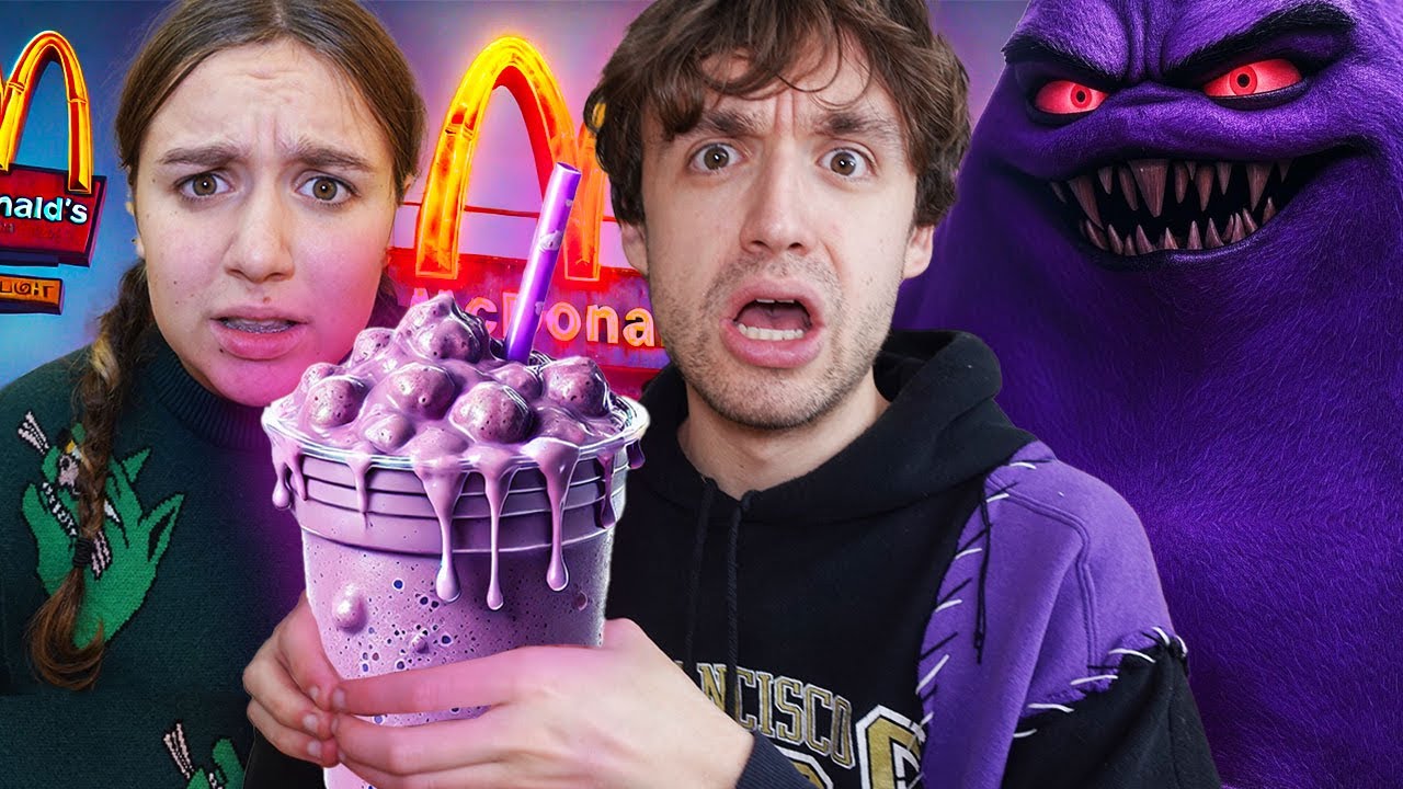 NE PAS BOIRE LE GRIMACE SHAKE MCDO A 3H DU MATIN ! - PINK LILY