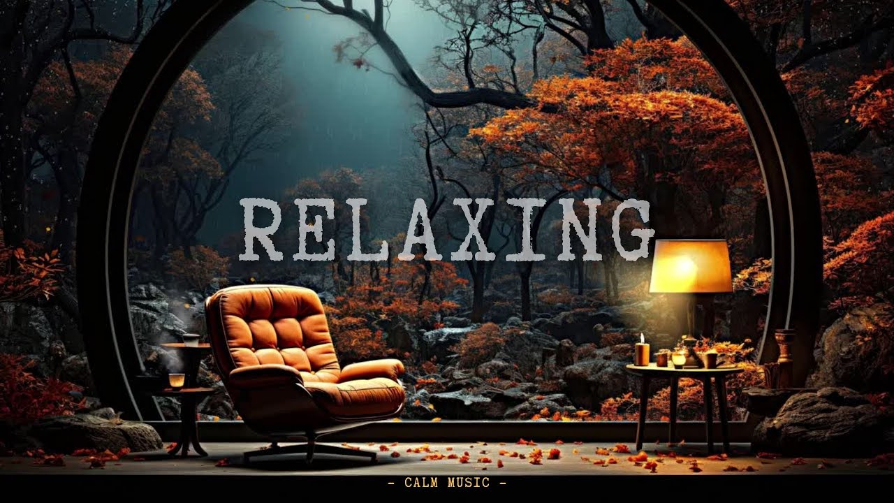 Calm Music | Deep Relaxation After a Long Day ❄️ Quiet Raining in Forest Sounds for Rest & Peace.