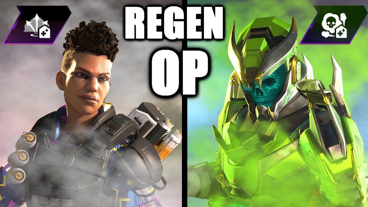 Восстановление здоровья у Каустика и Бангалор невероятно имбалансно в Apex Legends.