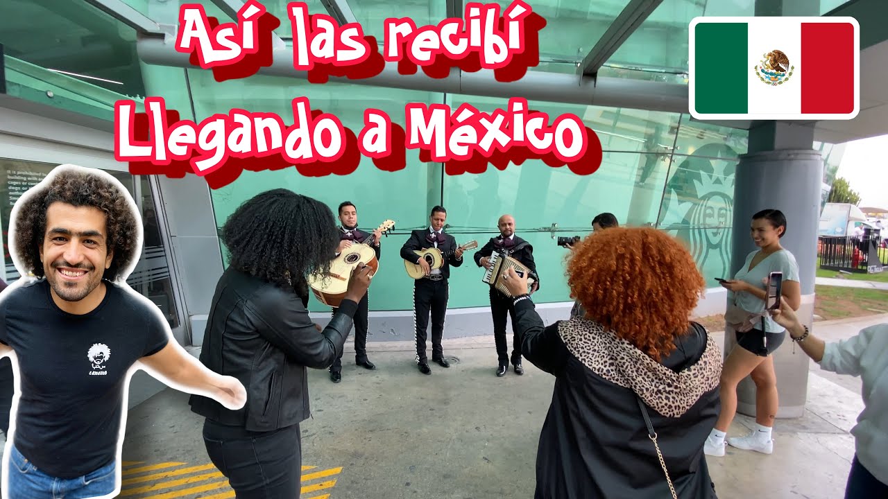 AS&Iacute; RECIB&Iacute; MIS AMIGAS EXTRANJERAS LLEGANDO A MEXICO 🇲🇽 !! sorpresa 🤩 #LosExtranjeros #vlog 1