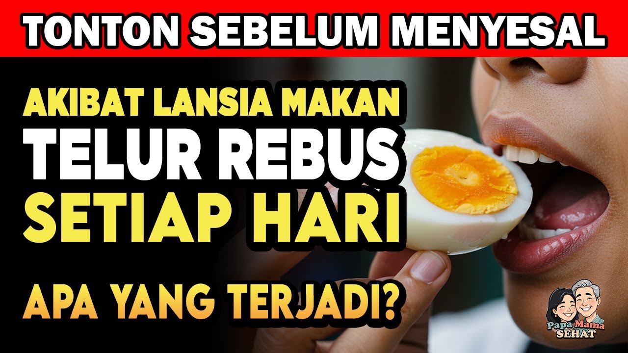 ❗Telur Rebus Untuk Lansia: Khasiat, Cara Memanfaatkan, dan Efek Samping yang Jarang Diketahui