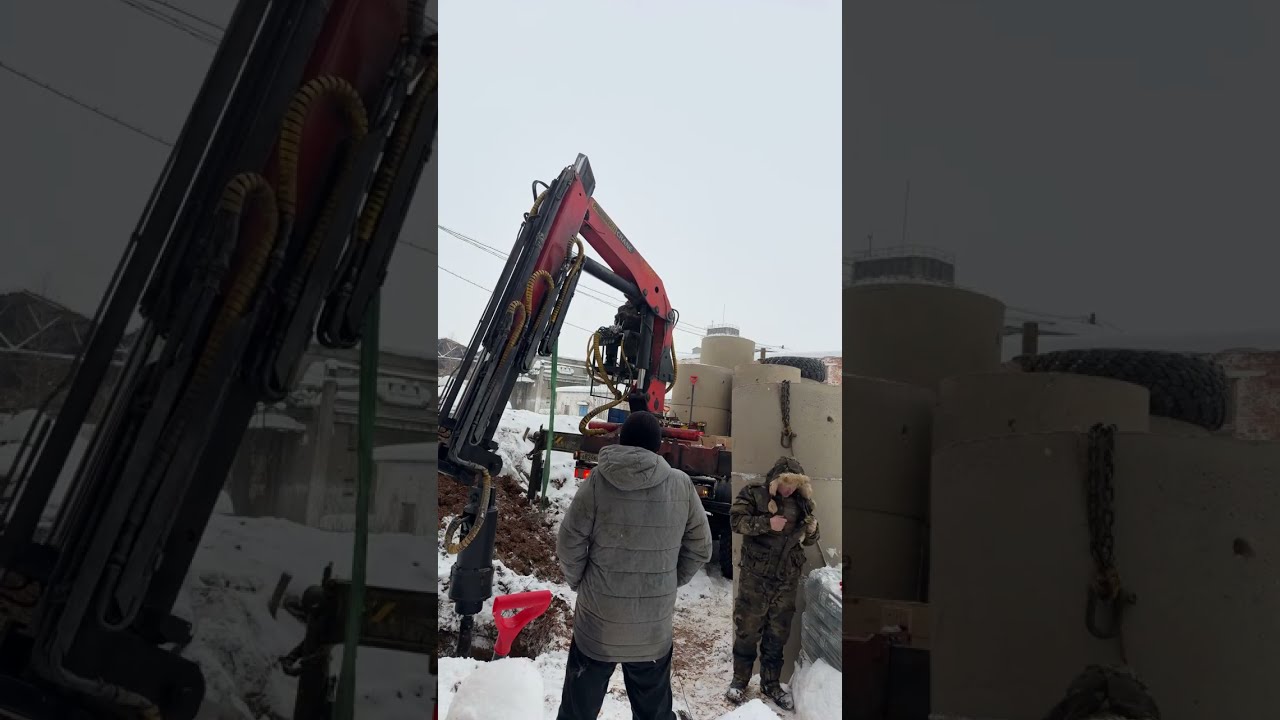 Бурение колодца машиной Андреев Матвей