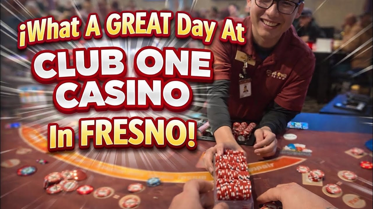 ¡WHAT A GREAT DAY AT CLUB ONE CASINO IN FRESNO!