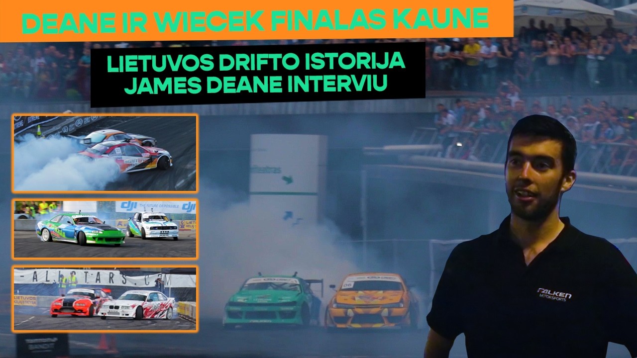 Deane ir Wiecek finalas Kaune - Drift Allstars istorija