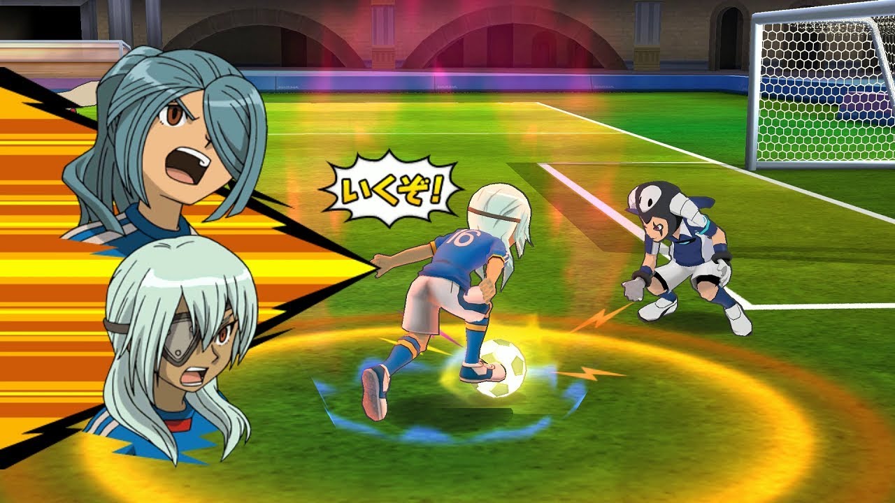 Inazuma Eleven Go Strikers 2013 Inazuma Japan 4.7 Vs Dark Angel 2.0 Wii 1080p (Dolphin/Gameplay)