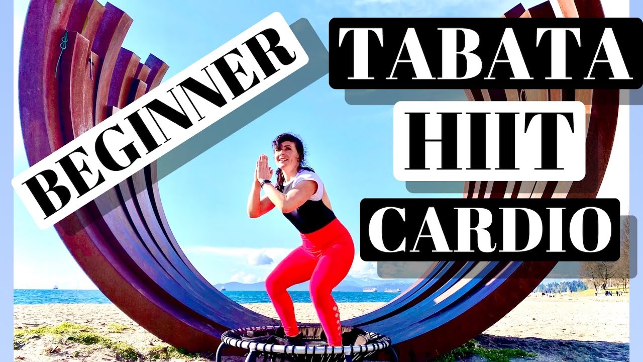 Rebounder HIIT Tabata // Тренировка на батуте для начинающих