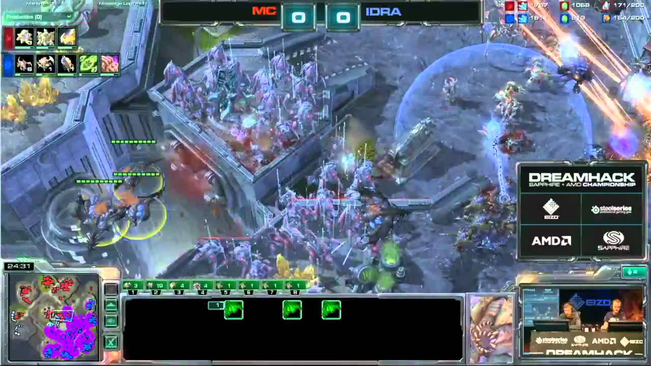 IdrA vs MC - DreamHack Invitational Stockholm