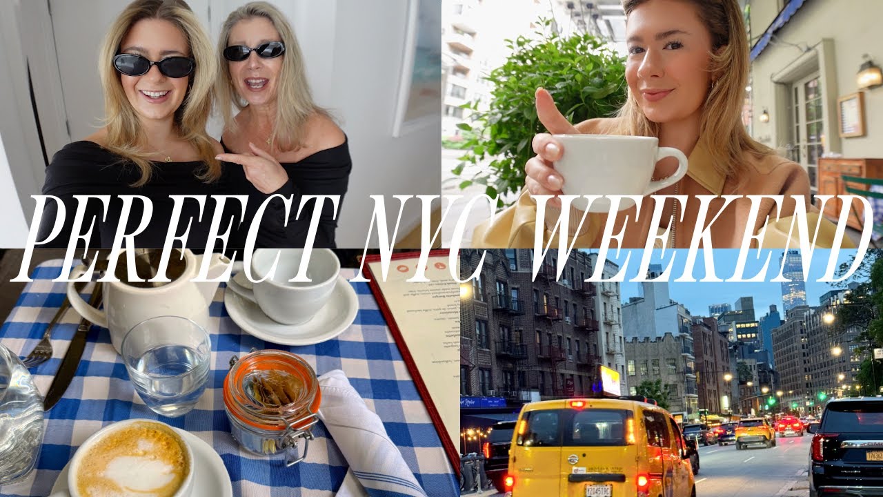 well-balanced weekend in NYC 🏙️ 🚕 thurs-sun itinerary