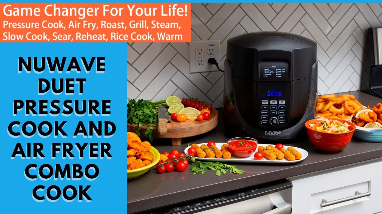 Nuwave Duet Pressure Cook And Air Fryer | Nuwave Duet Review |  Best Air Fryer Pressure Cooker