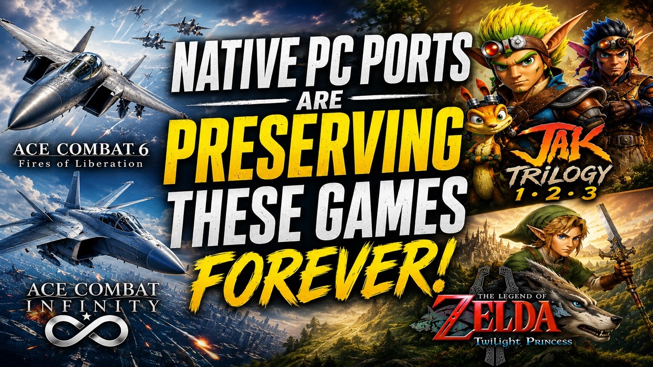 Native PC Ports Are Preserving These Games Forever