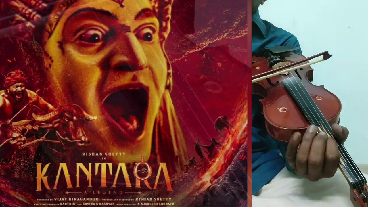 Brahmakalasha | Kantara Chapter 1 | Violin cover
