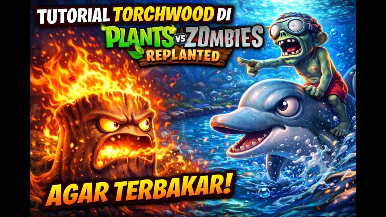 Tutorial dasar plant vs zombies replanted agar menang