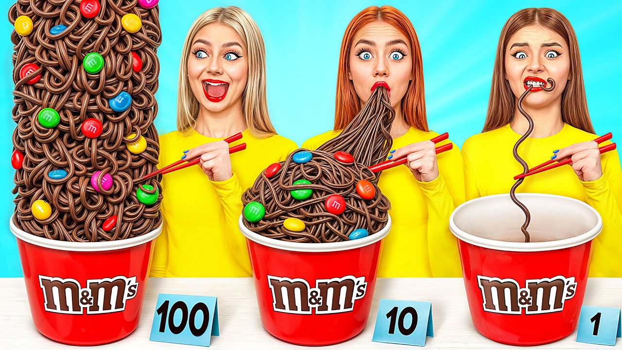 100 Слоев Шоколада Челлендж | Вкусные Кухонные Лайфхаки c Choco DO