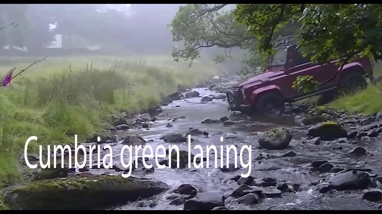 4x4 Green lanes in Cumbria 2017