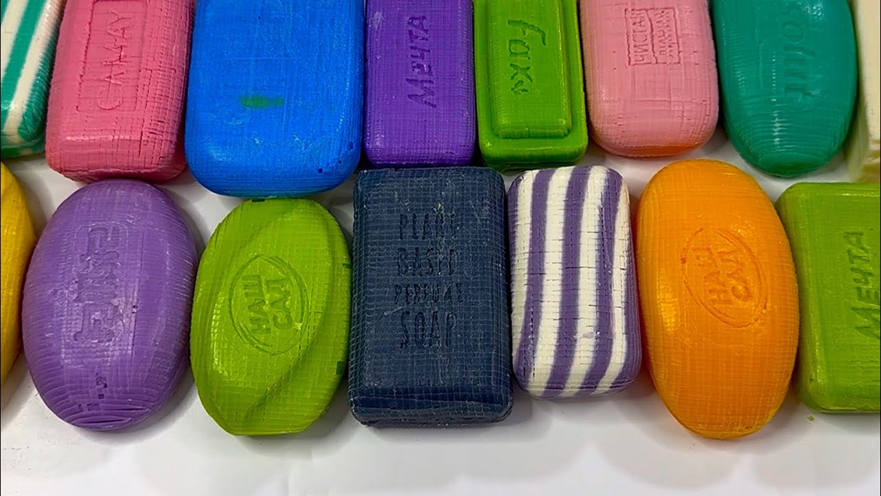 1 HOUR Soap Cubes / Compilation / Asmr no talking / Relaxing Sounds / Asmr for sleep