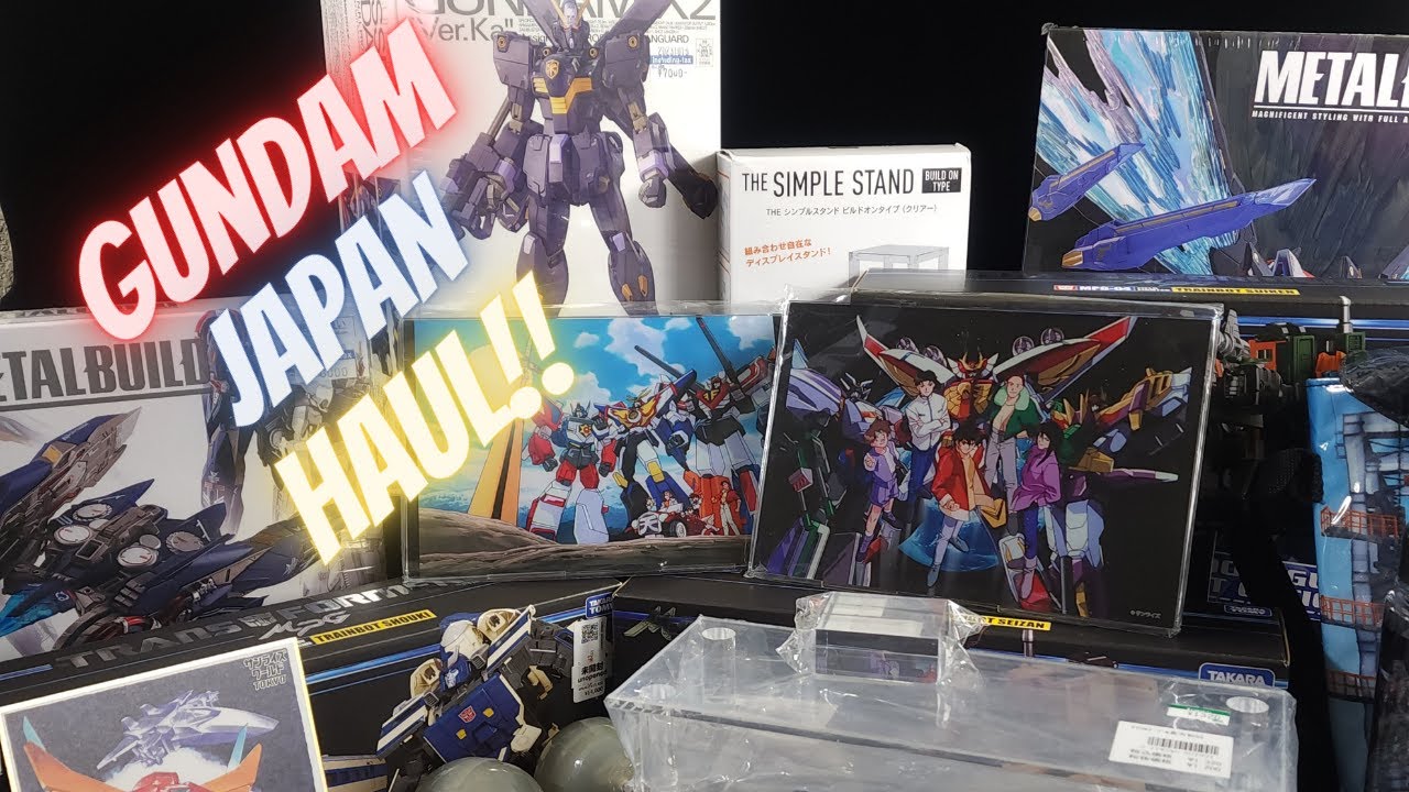 New Gundam and Super Robot Japan Haul!!