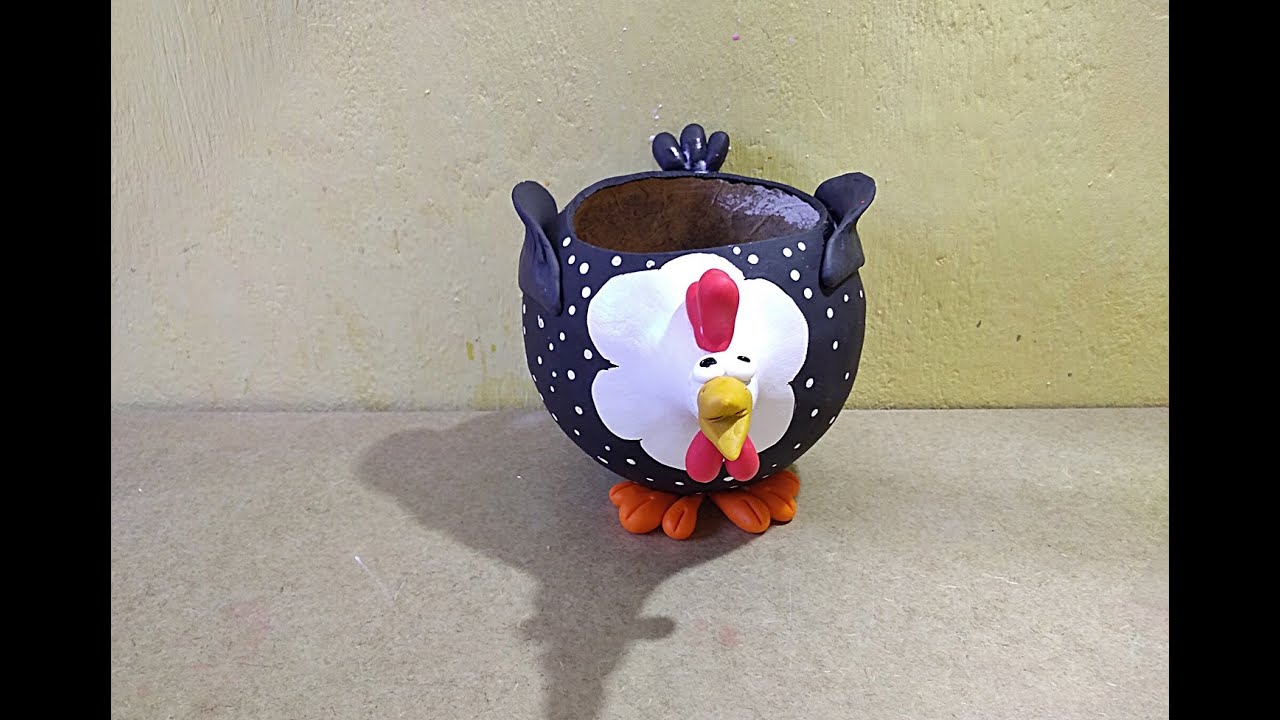 Galinha com cabaça e biscuit