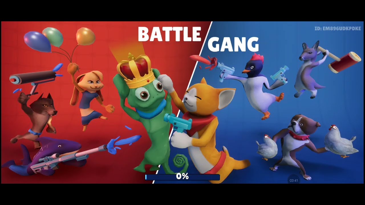 MY FIRST DAY IN JUNGLE FIGHT | BATTLE GANG SIMULATOR 