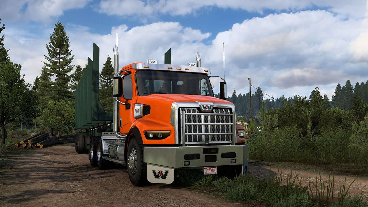 JUGANDO AMERICAN TRUCK CON TRASMICION DE 18 CAMBIOS