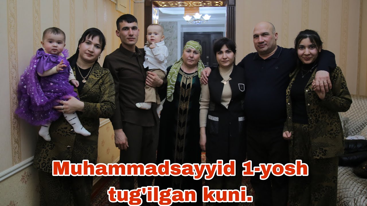 Muhammadsayyid 1-yosh Tug'ilgan kuni ..Bonu studio
