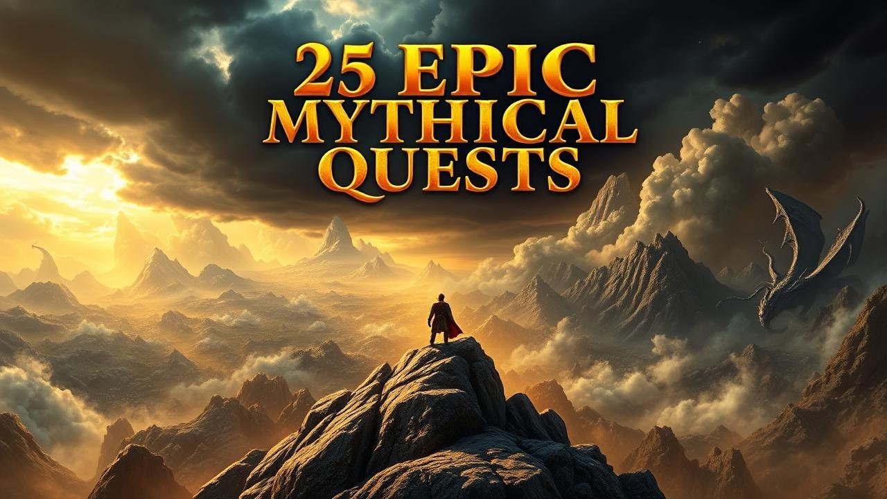 25 EPIC QUESTS That Shaped MYTHICAL HEROES Forever