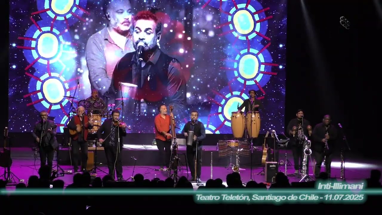 Inti Illimani - Sobre tu Playa ( 4K - Teatro Teletón, Santiago de Chile - 11.07.2025 )