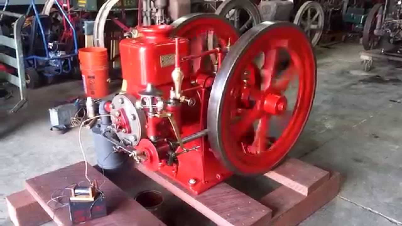 4 HP Ohio sideshaft hit miss engine