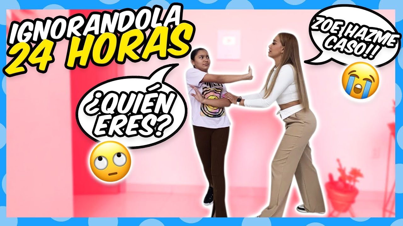 BROMA A MI MAMÁ LA IGNORO TODO EL DÍA  *casi llora*