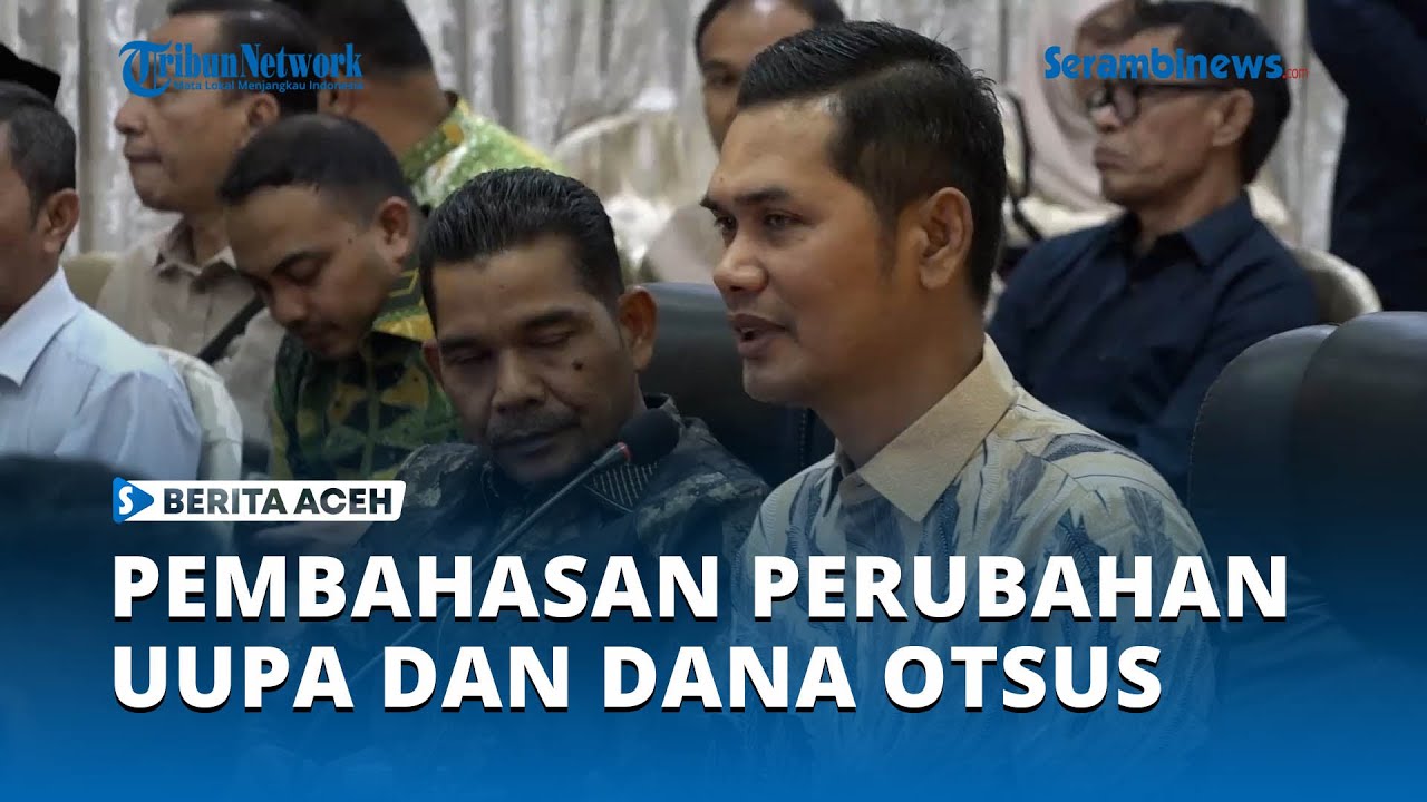 Sekda Aceh Pimpin Rapat Pembahasan Perubahan UUPA dan Dana Otonomi Khusus